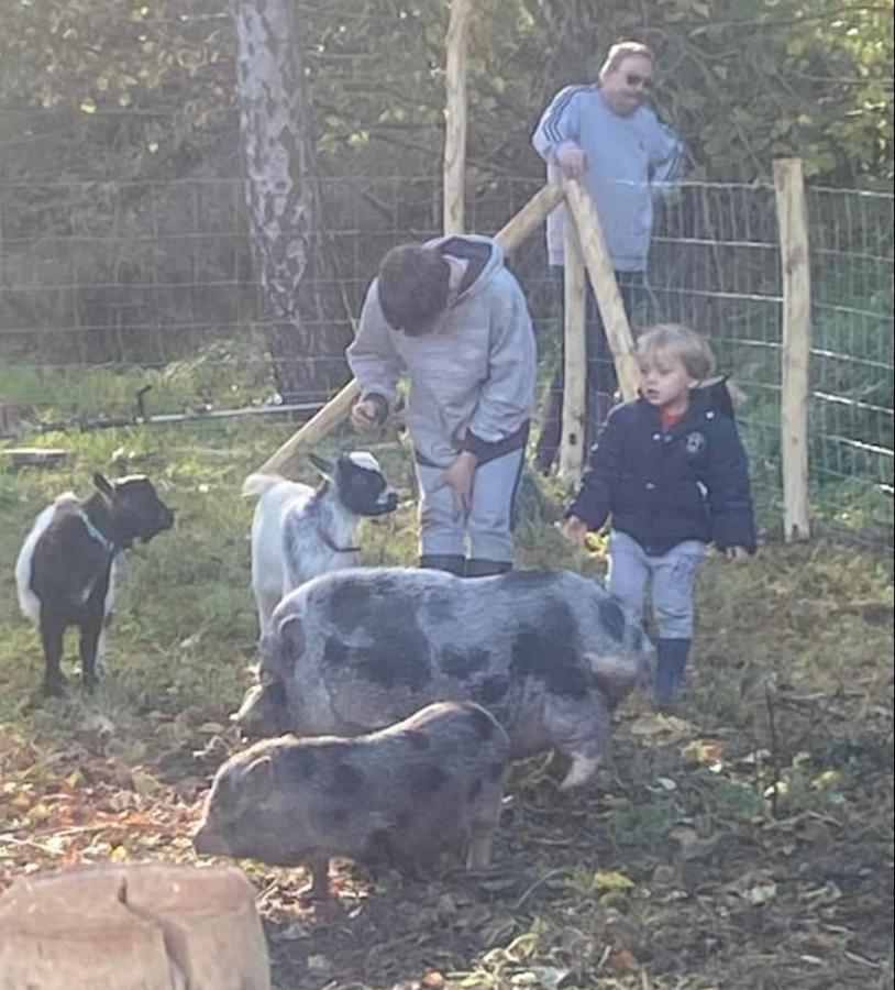 Le Ranch Des Aguesses Villa Andenne Bagian luar foto